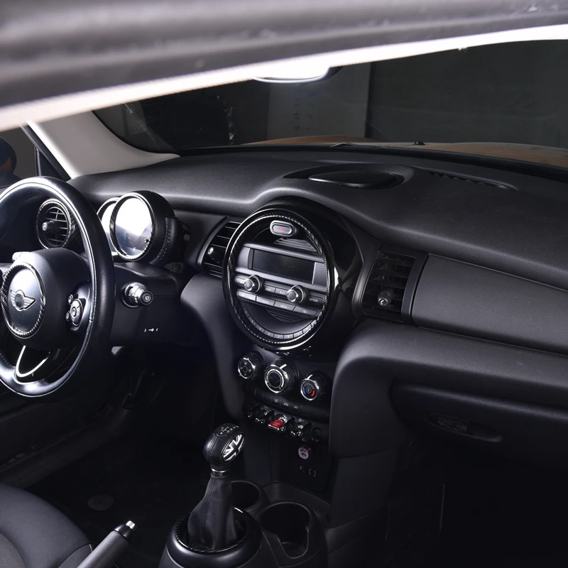 Автомобильный навигационный стикер для украшения приборной панели центрального управления для BMW MINI F55 F56 F57 аксессуары для модификации