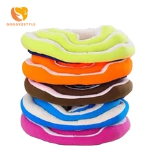 DOGGYZSTYLE Лежанка для питомца, одноцветная удобная кровать для кошки, собаки, подушка, коврик для дивана, домашний щенок, маленький, средний, большой размер, кровать для собаки, дешево