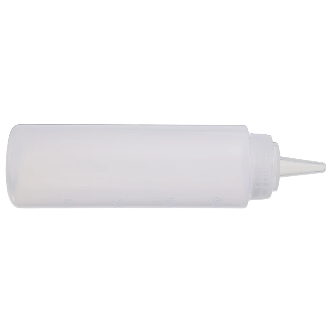 6Pcs Plastic Transparent Squeeze Bottles Mustard Ketchup Dispenser Tube Cooking Tools For Kitchen Accessories