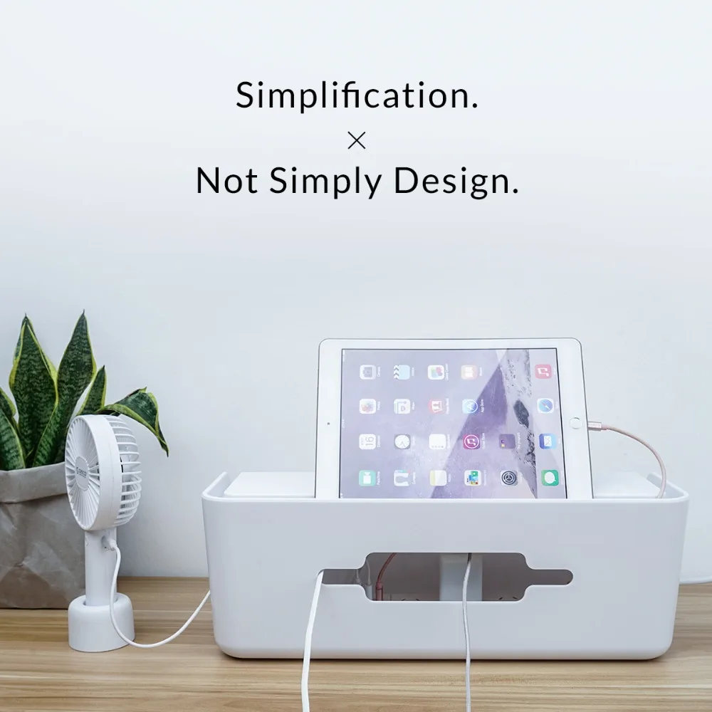  ORICO Protect Wire Storage Box Cable Winder Manager Power Strip Cord Box Line Storage Organizer Cab