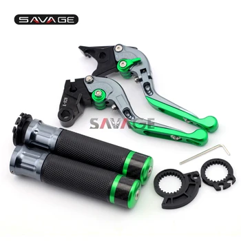 

For KAWASAKI ZXR400 ZZR400 ZR-X400 GPZ750 GPZ500S EX500R motorcycle clutch levers brake folding adjustable handlebar hand grips