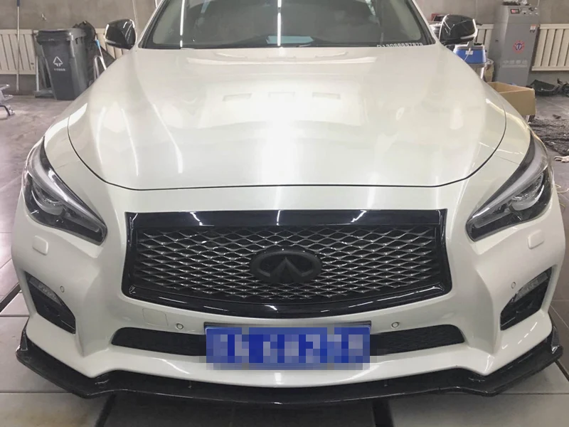 Для Infiniti Q50 обвес спойлер- для Infiniti Q50 ABS задний спойлер передний бампер диффузор защитные бамперы