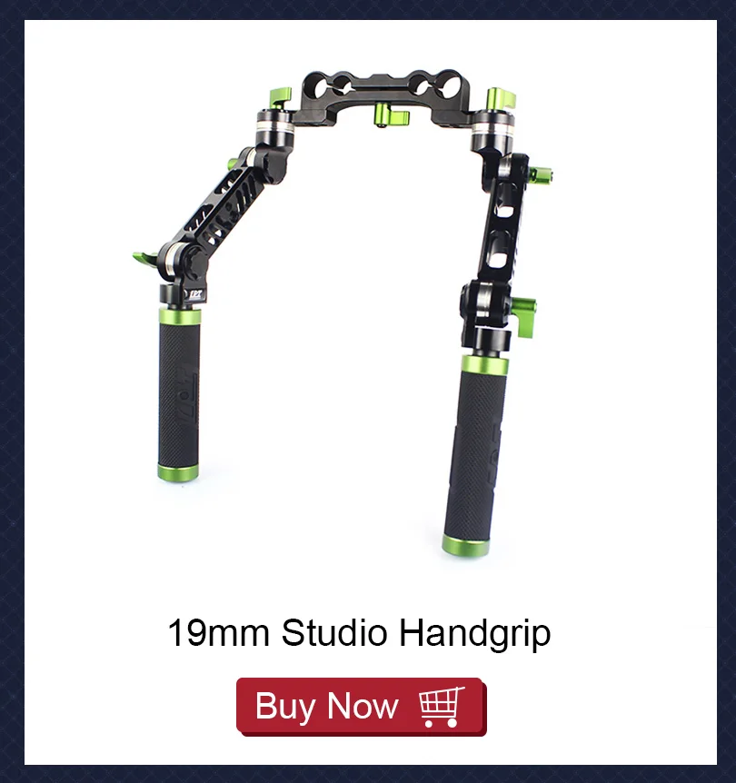 Description Picture 3 of itemLanparte Universal Rosette Hand Grip V3 with Double Rob Clamp for 15mm System for DSLR Camera Accessories
