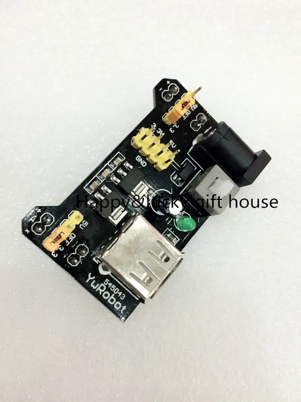 

Wholesale free shipping Breadboard Power Supply Module 3.3V 5V MB102 Solderless Bread Board DIY New dedicated power module