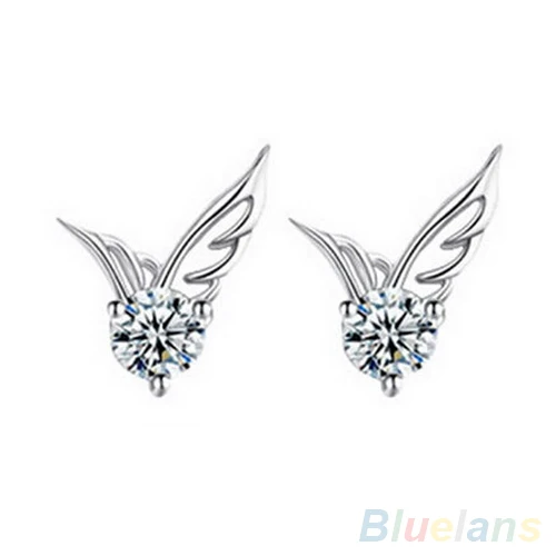 Us 0 56 Fashion Womens Silver Plated Jewelry Angel Wings Crystal Ear Stud Earrings 4q5y In From Accessories On Aliexpress Us 0 56 Fashion Womens Silver Plated Jewelry Angel Wings Crystal Ear Stud Earrings 4q5y In From Accessories On Aliexpress