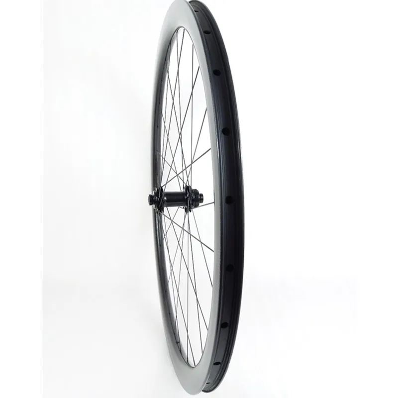 Perfect 38mm clincher 25mm Straight pull central lock carbon wheels disc brake 700c 1550g 28H 3k UD bicycle wheel 1