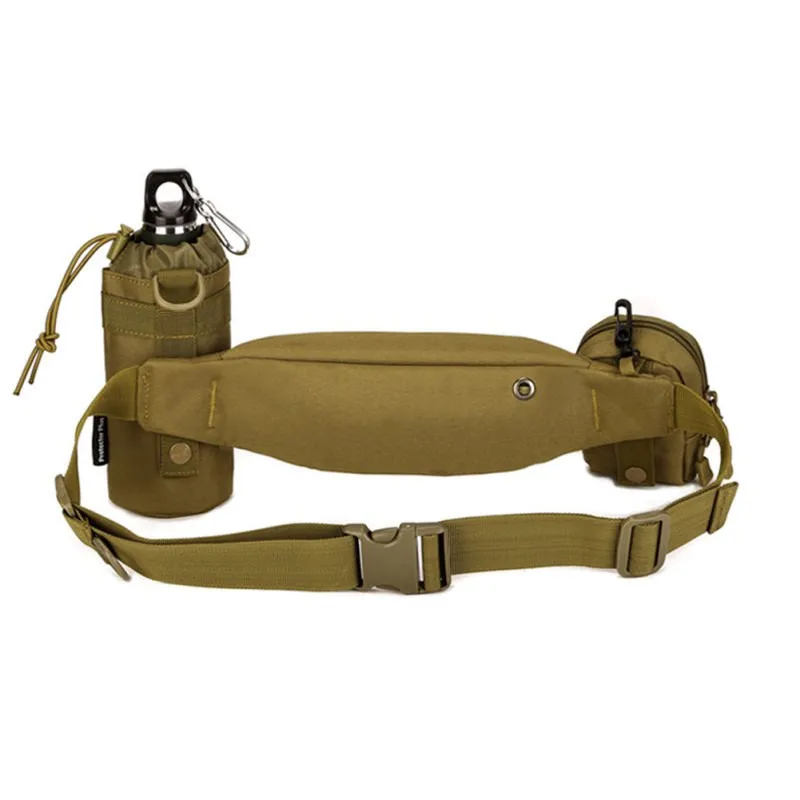 Outdoor Camo Water-Resistant Fanny Pack Mens Waist Travel Pouch Hip Belt Bag US