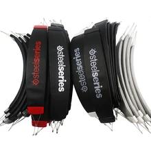 Сменный кожаный светильник, повязка на голову, подушка для наушников Steelseries Siberia V2 V3, настоящие запчасти, аксессуары для ремонта гарнитуры
