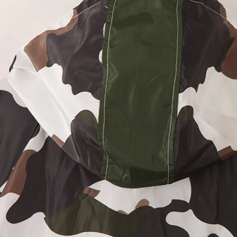 Женские пальто на весну и осень, ассиметричный Свободный плащ, армейский зеленый Тренч, женские осенние плащи с капюшоном, Тренч, ветровка