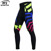 KIDITOKT мужские спортивные дышащие летние MTB велосипедные штаны для горного велосипеда велосипедные брюки с Coolmax 3D гелевой подкладкой