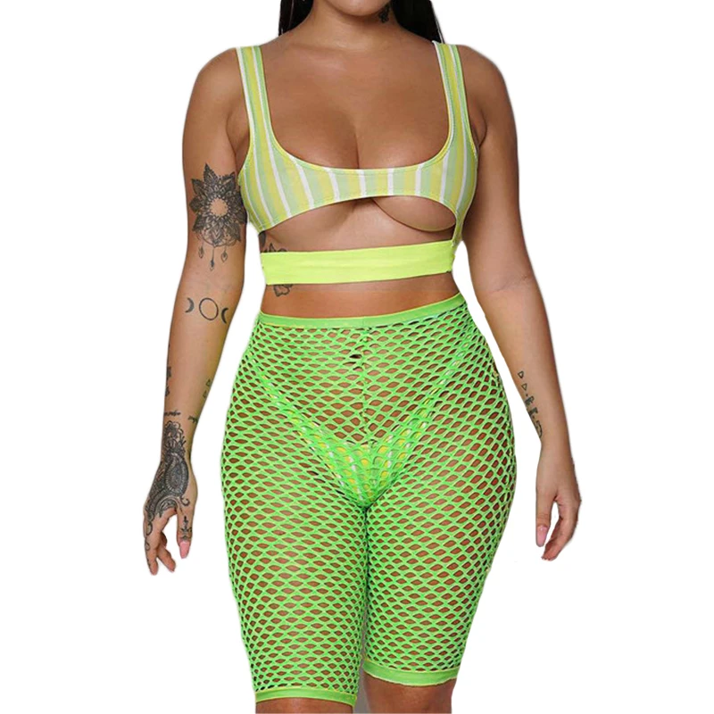 

Sexy women Summer Crochet Mesh fishnet Bikinis Bottoms hot pants Solid elastic high waist hollow bathing beach cover ups bathing