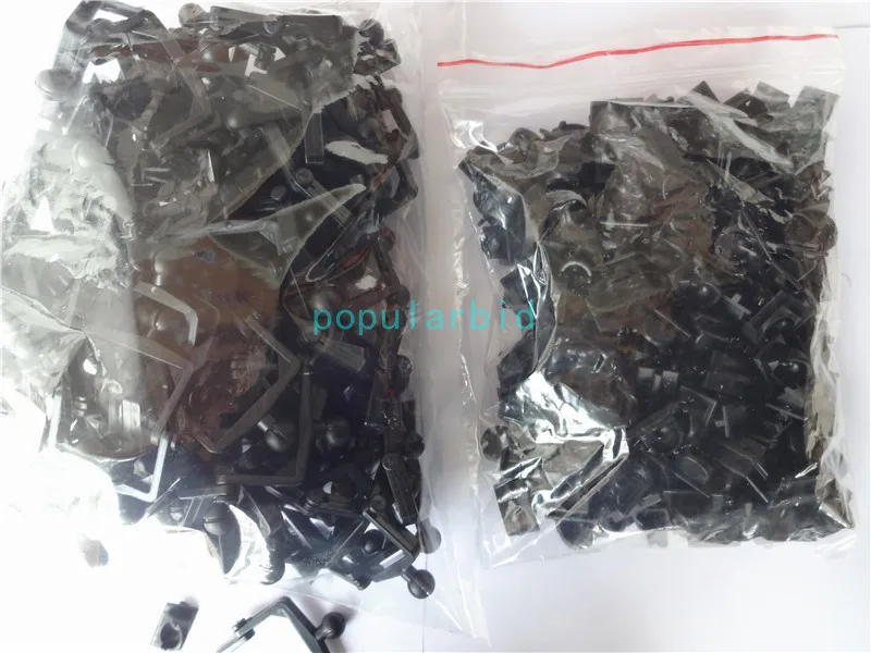 

100pcs Plastic Disposable Articulator Black Dental Lab Ceramco Articulator