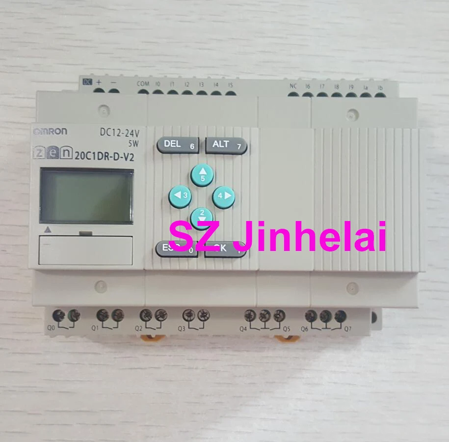 Authentic original ZEN 20C1DR D V2 OMRON Programmable relay DC12 24Vin