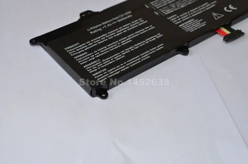 JIGU Battery For Asus VivoBook S200 S200E X202 X202E X201 X201E S200E-CT209H S200E-CT182H C21-X202 C21X202 4CELLS JIGU Battery For Asus VivoBook S200 S200E X202 X202E X201 X201E S200E-CT209H S200E-CT182H C21-X202 C21X202 4CELLS