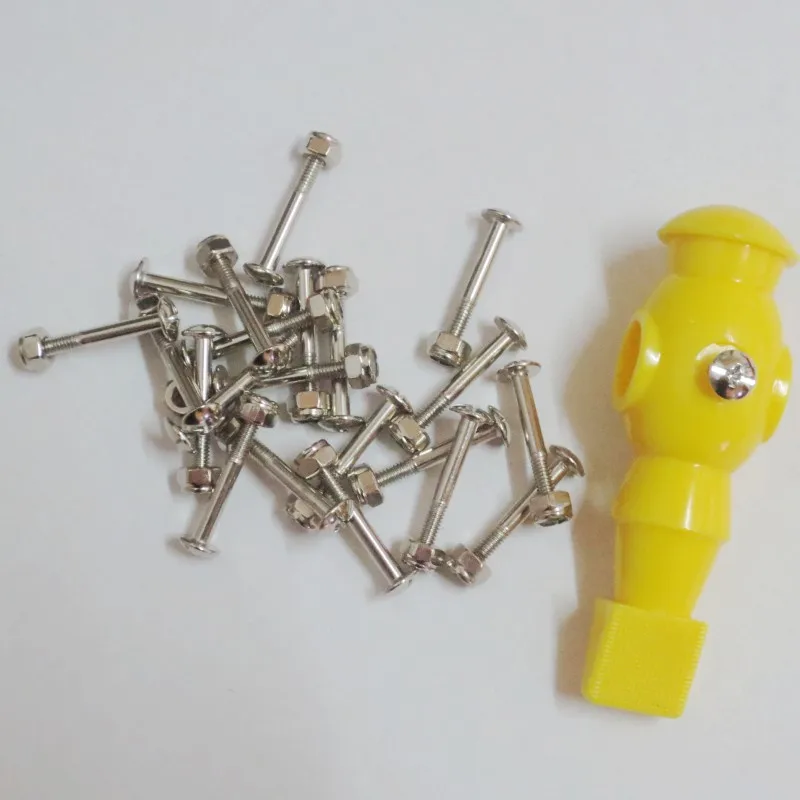 22 Винта и Гайки для 5/8 "стержень игрока Foosball Table Part Man запасные части Футбол