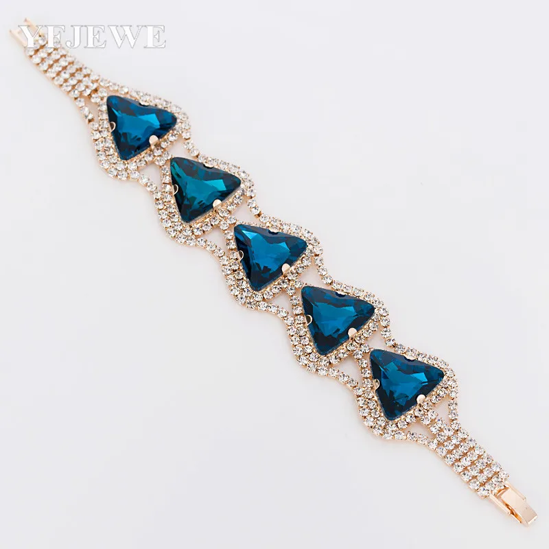 Свадебные браслеты и браслеты новое поступление полная звезда супер сияющие хрустальные стразы серебряные женские звенья цепи браслеты B030