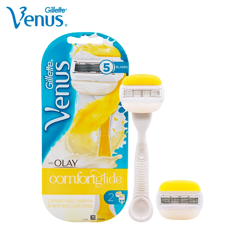 Женский бритвенный станок Gilltte Venus серия бритвенных лезвий держатель + лезвие для