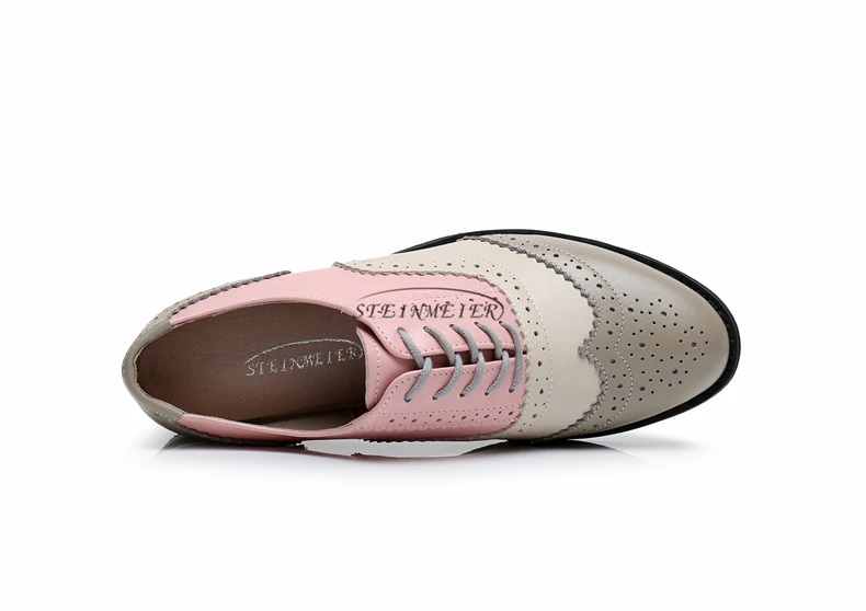silver oxford shoes