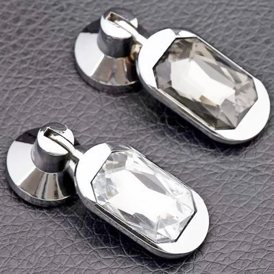 Silver Crystal Drawer Knobs Dresser Handle Knobs Glass Cabinet Pulls Handle Knob Kitchen Cupboard Knobs Bling Hardware Door Handles Aliexpress