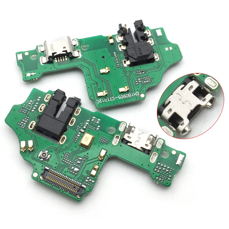 10 шт./лот, запчасти для авто гибкий кабель разъема зарядки USB док разъем huawei Honor 8X
