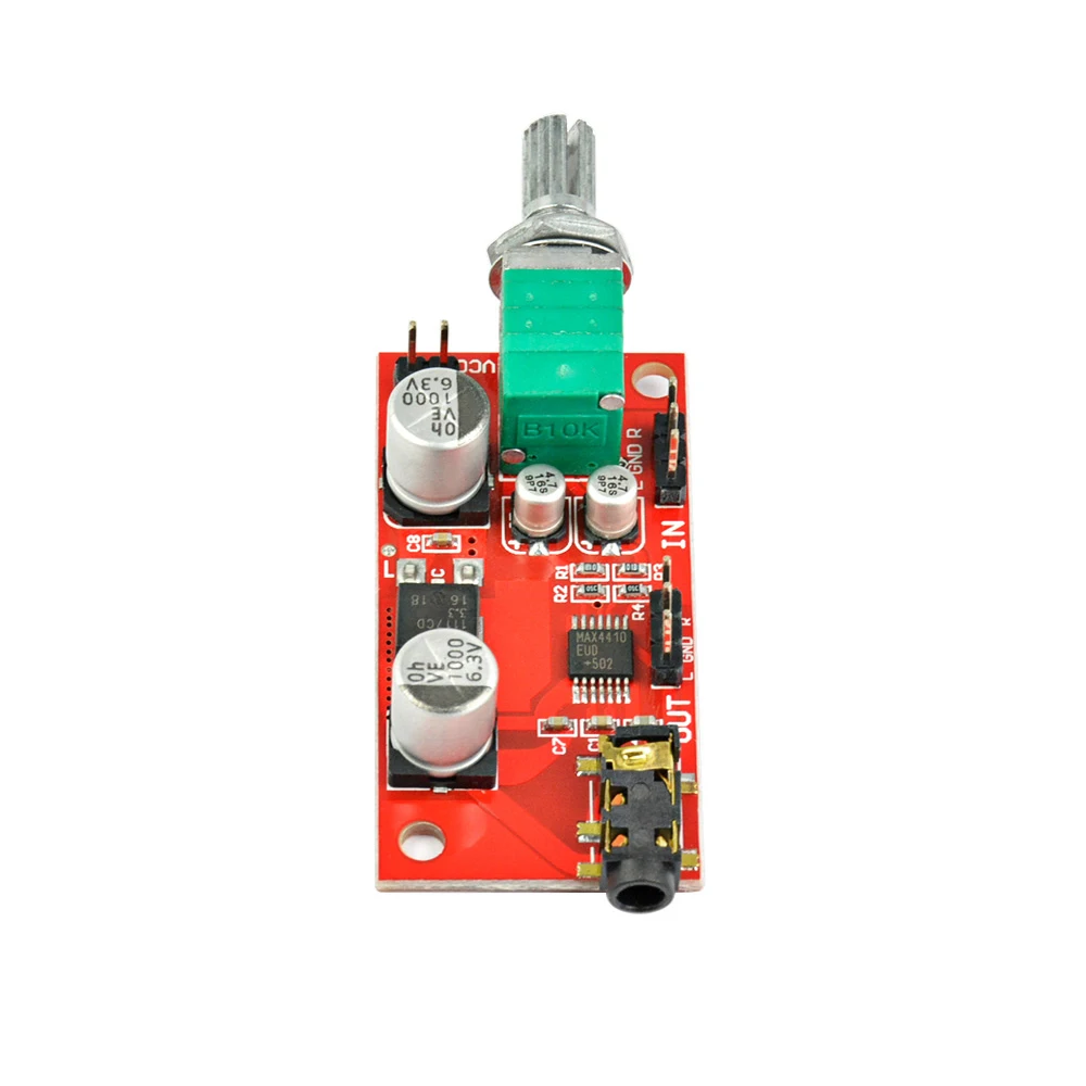AIYIMA MAX4410 портативная плата микроусилителя для наушников мини гарнитура с