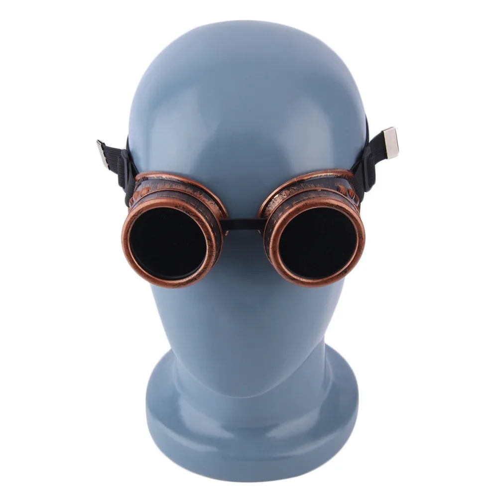 

2019 Vintage Steampunk Cyber Goggles Glasses Wedding Punk Gothic Sunglasses Stylish Retro Sunwear Goggles For Unisex Performance