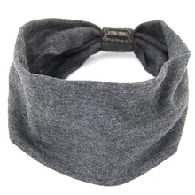 Женская лента для волос при занятиях йогой спортивная повязка на голову широкий тюрбан головная повязка широкая эластичная спортивная повязка на голову для йоги