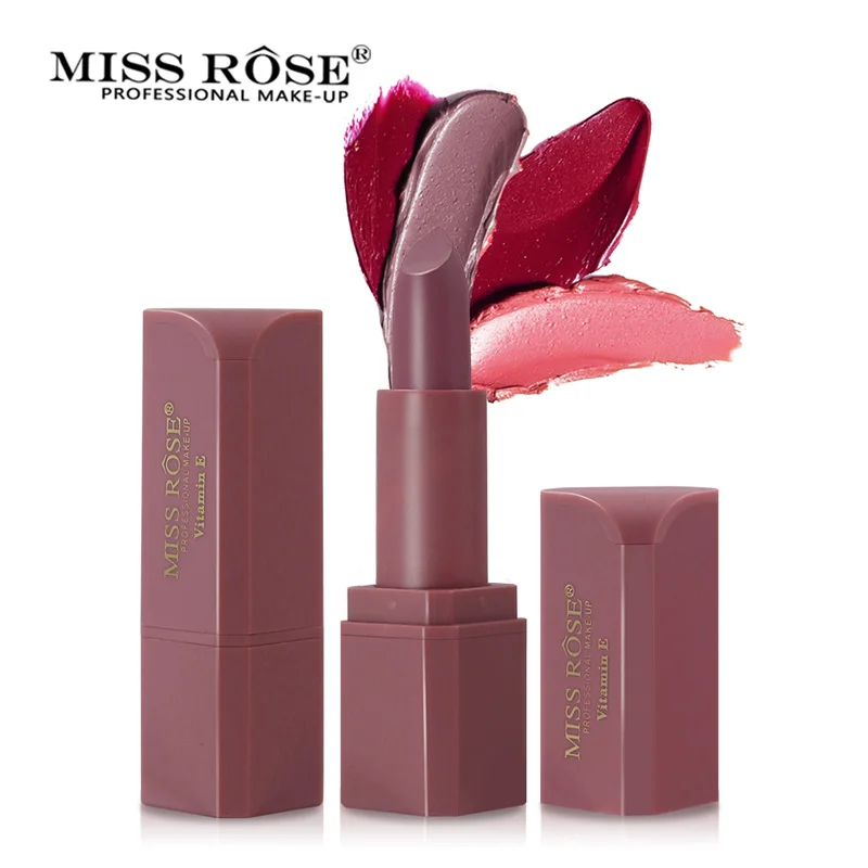 32# Miss Rose, Новые матовые помады, женские сексуальные красные губы, цветная косметика, Batom, водостойкая, стойкая, Обнаженная помада, макияж