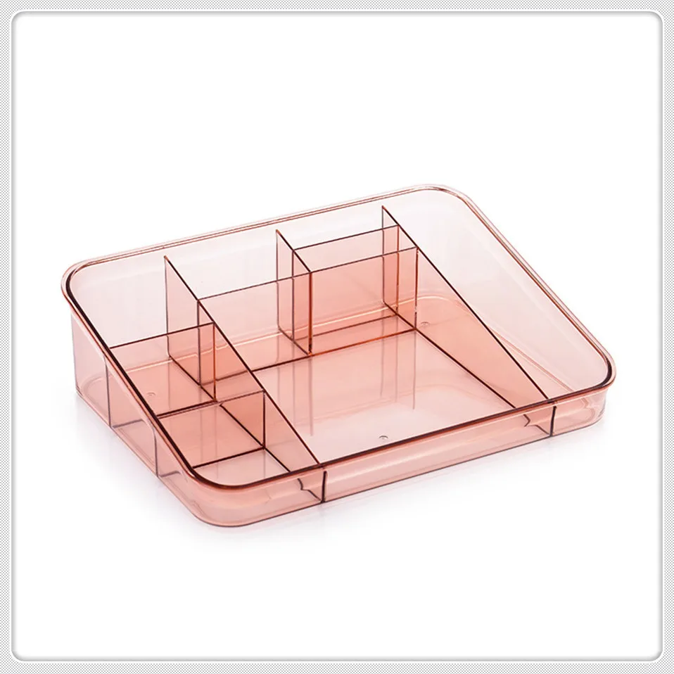 5 Makeup Organizer Plastic Box