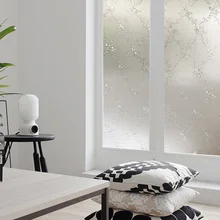 60x200 см ПВХ Статические цепляются самоклеящаяся пленка для окон, матовое Непрозрачное окно конфиденциальности оттенок, Солнцезащитная виниловая защитная пленка