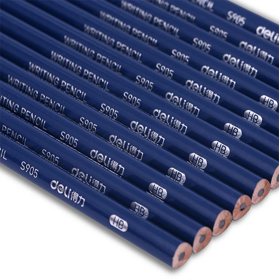 Lápis de Madeira Lápis para Estudante de Desenho Desenho e Escrita Deli 12 Pçs e lote Levar Lápis hb Madeira Suprimentos Stationery Office & School e Escrita 6 Deli 12 pçslote Levar Lápis De Madeira