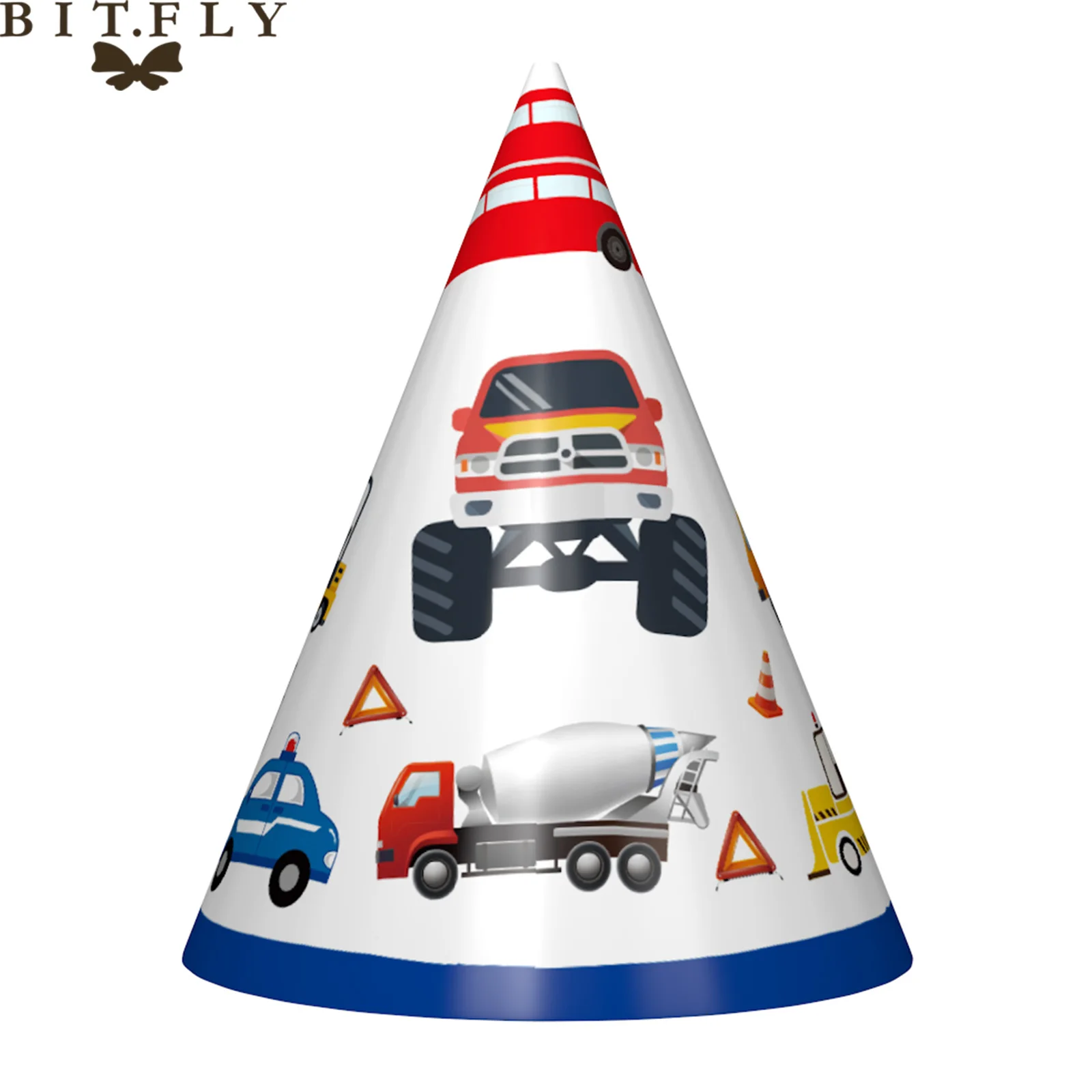 Construction Engineering Vehicle Cars Disposable Tableware Set Paper Plates Cup Banner Tablecloth For Kids Birthday Theme Party