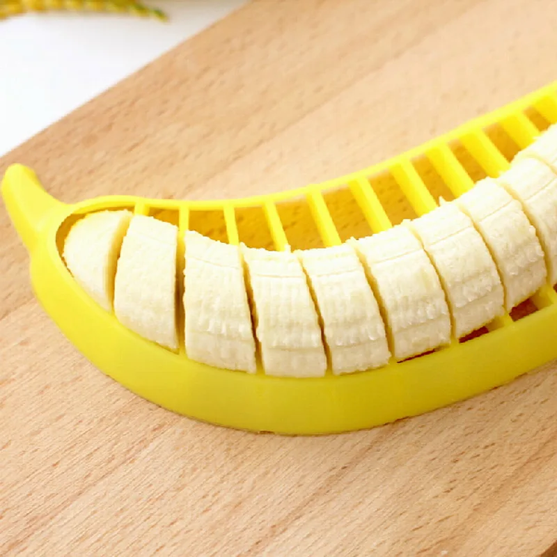 1PC Big Size Banana Slicer Creative Banana Slicer Corer Fruit Cutters