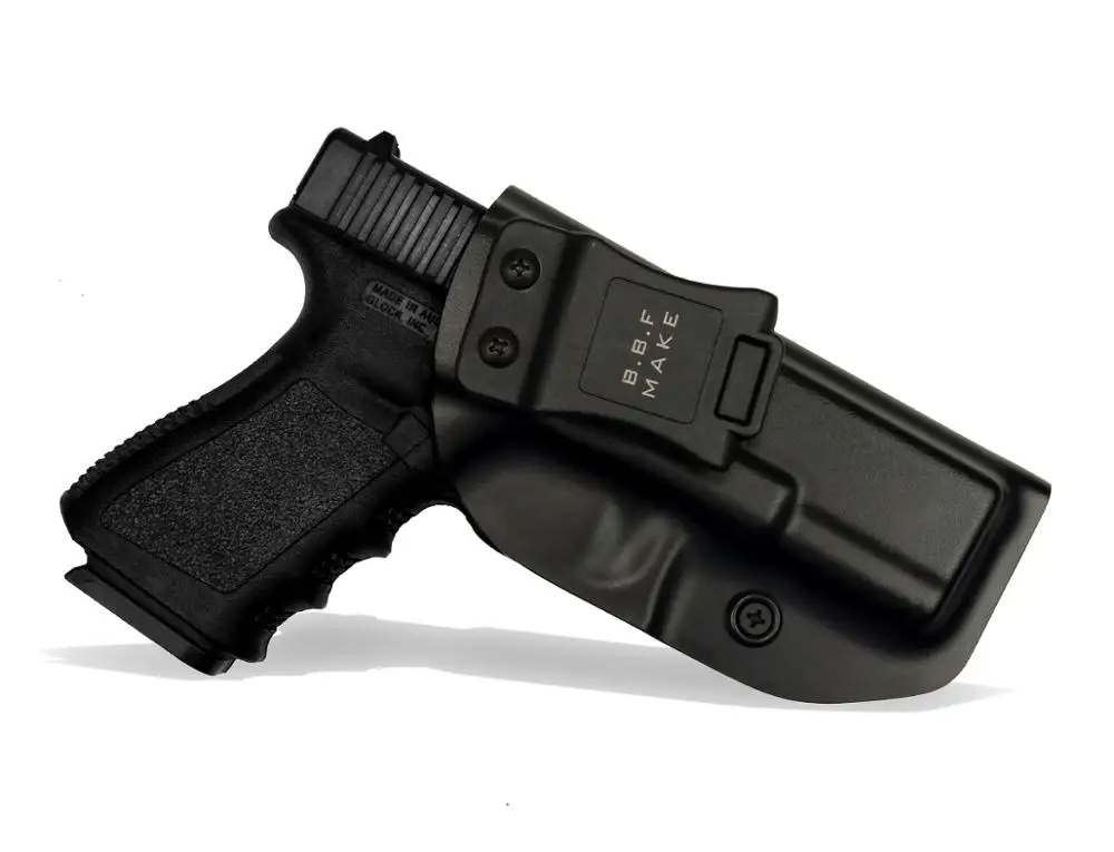 IWB тактическая кобура для пистолета Glock 19 17 25 26 27 28 22 23 31, 32, 33, 43 Внутри Скрытого Ношения пояс пистолет чехол с зажимом для крепления к поясному ремню