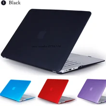 2015 Matte Case For Apple macbook Air 11 13.3 inch Bags For Mac book Air 13 laptop Case + Keyboard Cover + Screen Protector