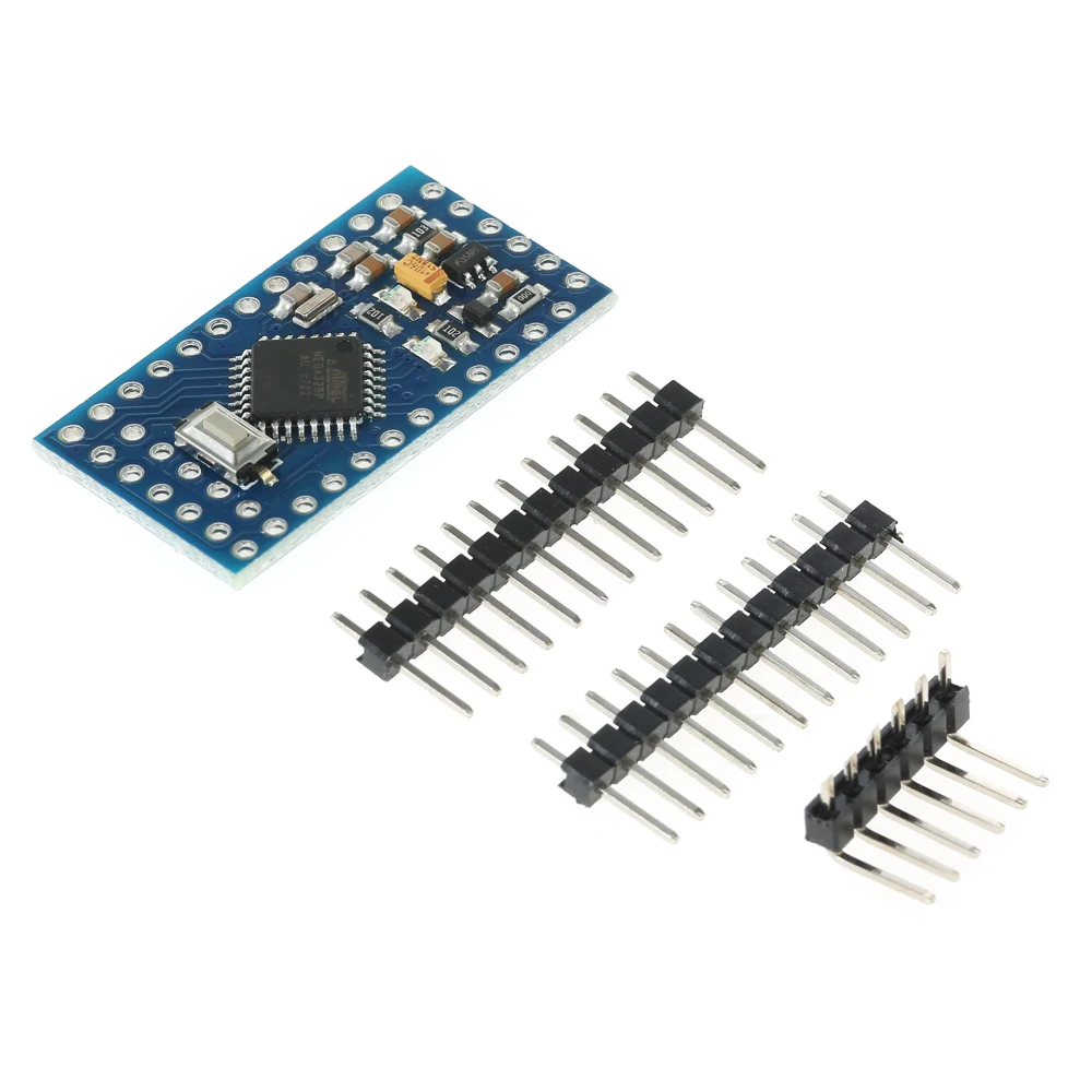 Плата микроконтроллера Pro Mini ATmega328P 5 в 16 МГц модуль для Arduino с контактными