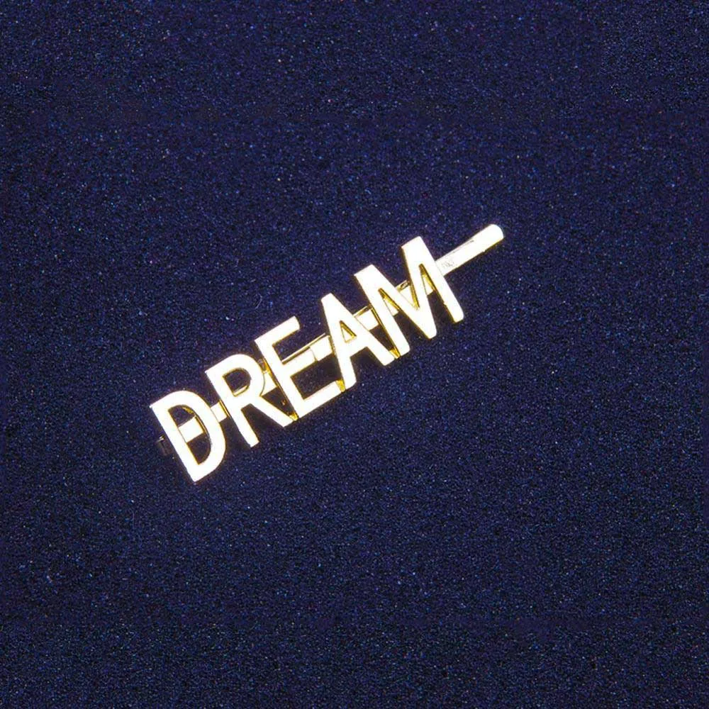 DREAM 1 шт. GLAM/DRIPPIN/X Кристальные блестящие стразы заколки для волос буквы заколки для волос заколки аксессуары для укладки волос для женщин и девушек - Цвет: DREAM