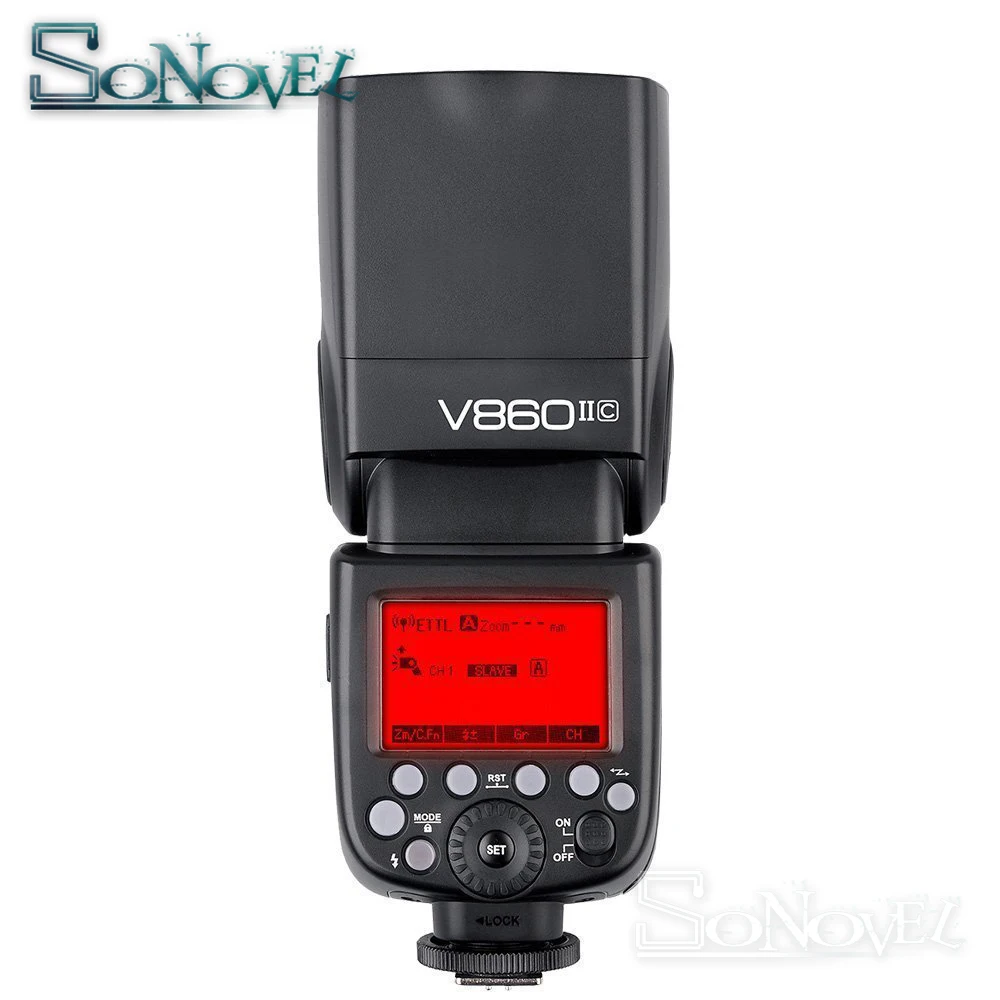 Godox Ving V860II C 2 4G HSS 1/8000 литий ионная батарея TTL вспышка для камеры + беспроводной