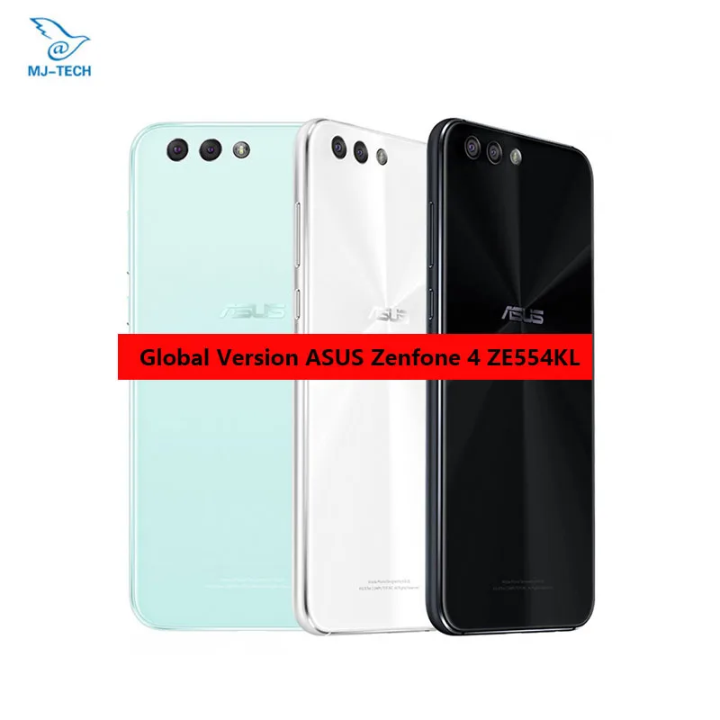Глобальная версия ASUS Zenfone 4 ZE554KL 4G 64G смартфон 5 ''Восьмиядерный Snapdragon 630 NFC Android
