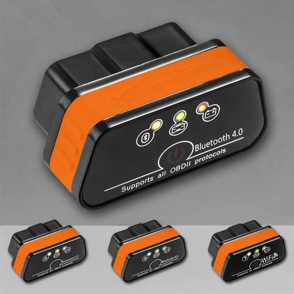 OBD2 Diagnostic Fault Code Scan Tool Bluetooth 3.0 4.0 WIFI Car Scanner