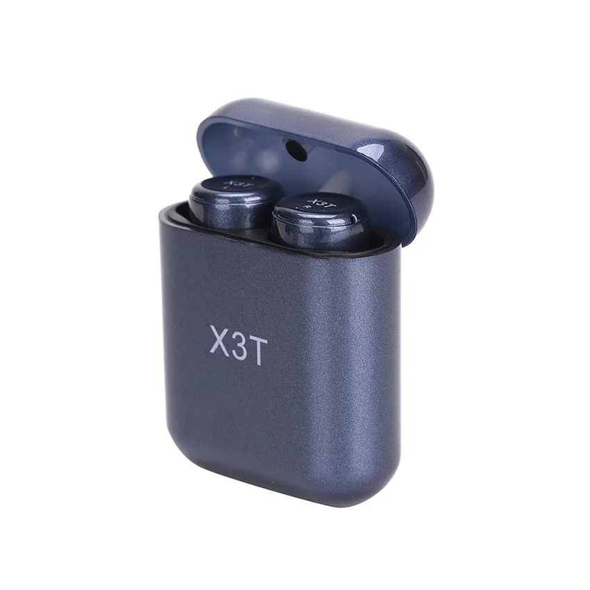 Aimitek X3T Mini Bluetooth Earphones-navy blue