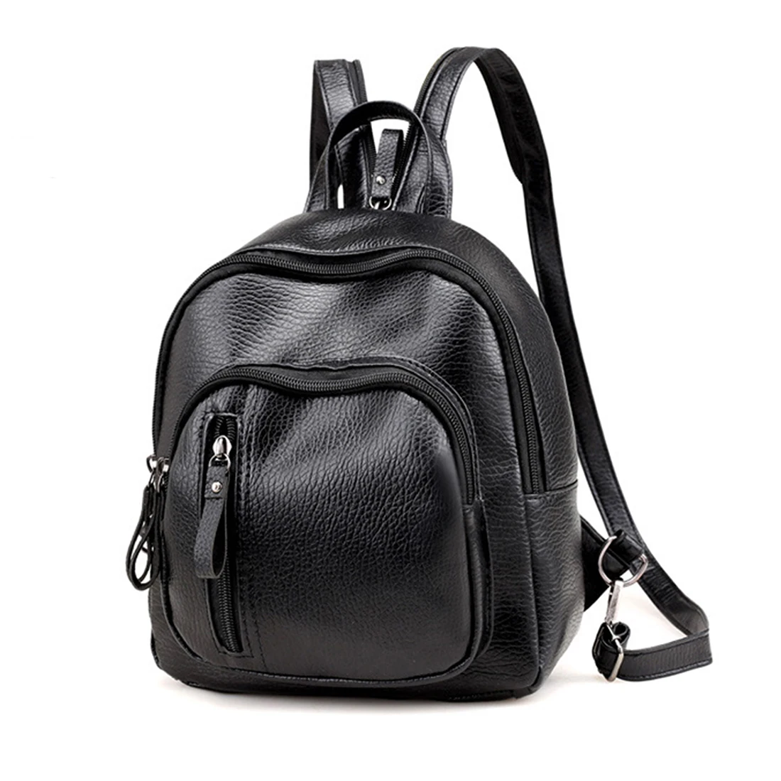 Emarald Vintage Backpacks For Adolescent Girls Pu Leather Women School Bags Backpack Female Chest Pack | Багаж и сумки