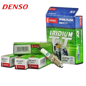 

4/piece DENSO Car Spark Plug For Ford Telstar AX AY Territory SX Forester SG Subaru Forester SH double iridium IK16TT
