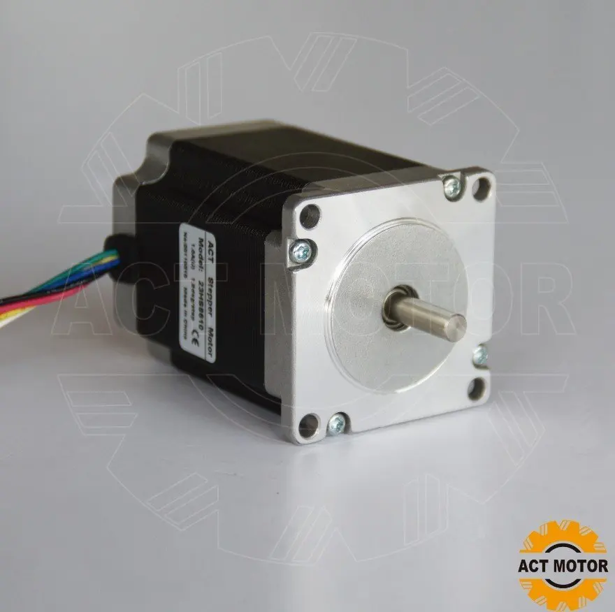 6 свинцовый шаговый двигатель nema23 76 мм/1A/биполярный 268oz 23HS8610|nema23 step motor|step motorstep motor |
