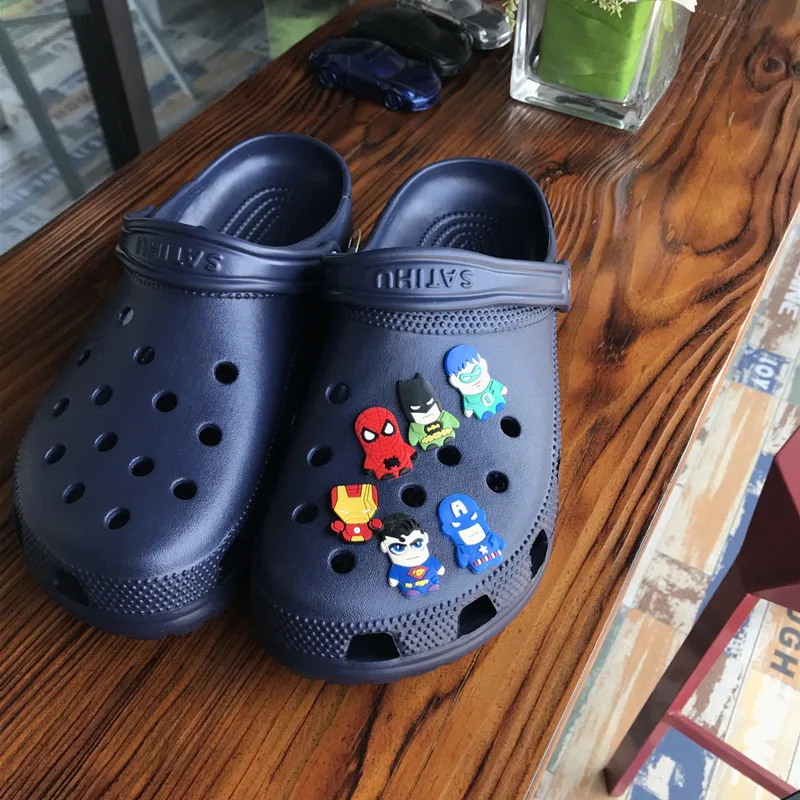 SERENE Brand New Man Croc Summer Casual Sandals Aqua Clog Slipper Ocean Beach Garden Shoes Hot Male Band Sandalias Swimming Shoe