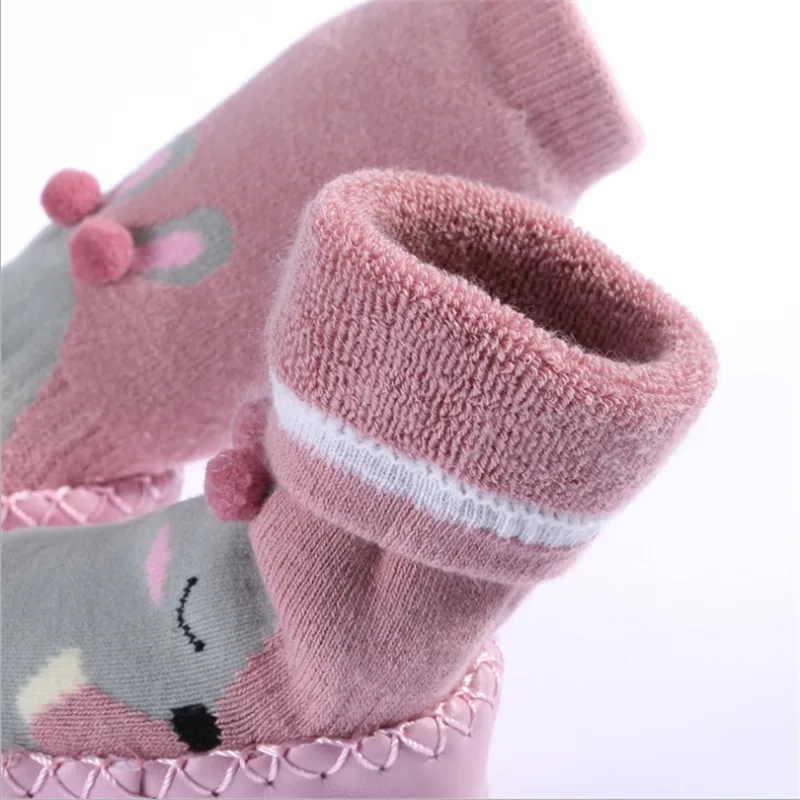 2020 Spring Baby Floor Sock Toddler Indoor Walker Sox Infant Anti-slip Cotton Terry Hosiery Sock for Children Sokken