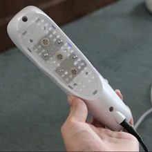 Лазерная массажка для волос 6 цветов светодиодный свет Микро ток для массажа волос удаление scurf n ремонт выпадения волос