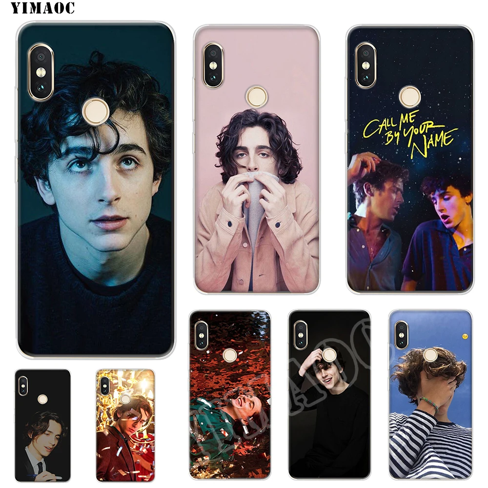 Мягкий чехол YIMAOC Timothee из ТПУ для Xiaomi Redmi 6 4X 5A 4A S2 Note 4 5 Pro Plus Mi 8 9 SE A2 A1 MiX 2S MAX 3 |