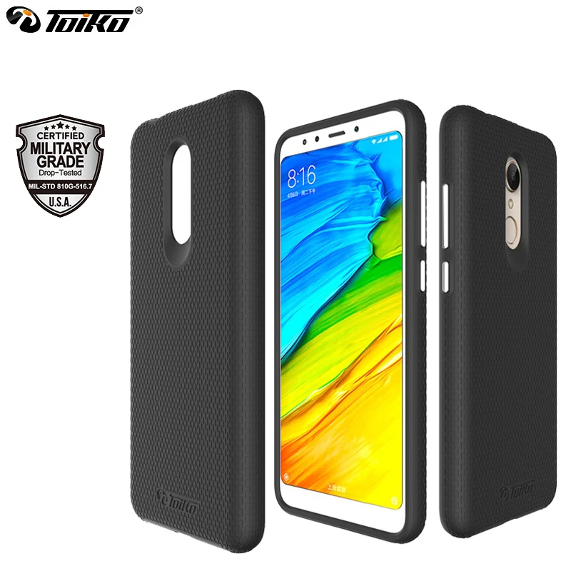 Защитные Чехлы 2 в 1 TOIKO X для xiaomi Redmi 5 жесткий чехол из мягкого ТПУ Гибридный