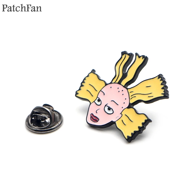 Patchfan со смешными героями из мультфильмов для девочек Cynthia цинка галстуком